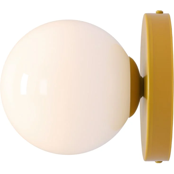 Aldex Ball 2 vegglampe, gul | AL1126C14-S Aldex Ball 2 vegglampe, gul | AL1126C14-S