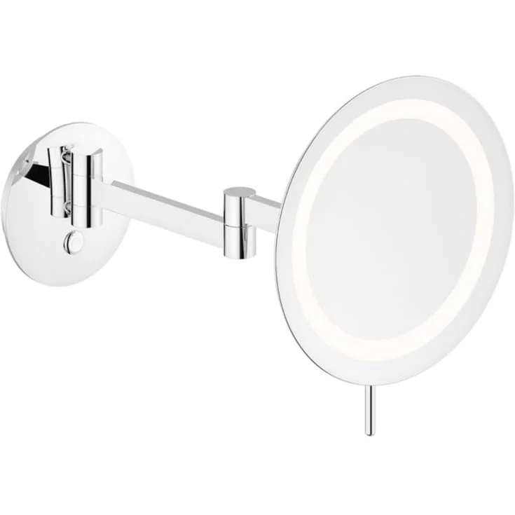 Damixa Zen sminkespeil med lys, Ø23 cm, krom | 4874900 Damixa Zen sminkespeil med lys, Ø23 cm, krom | 4874900