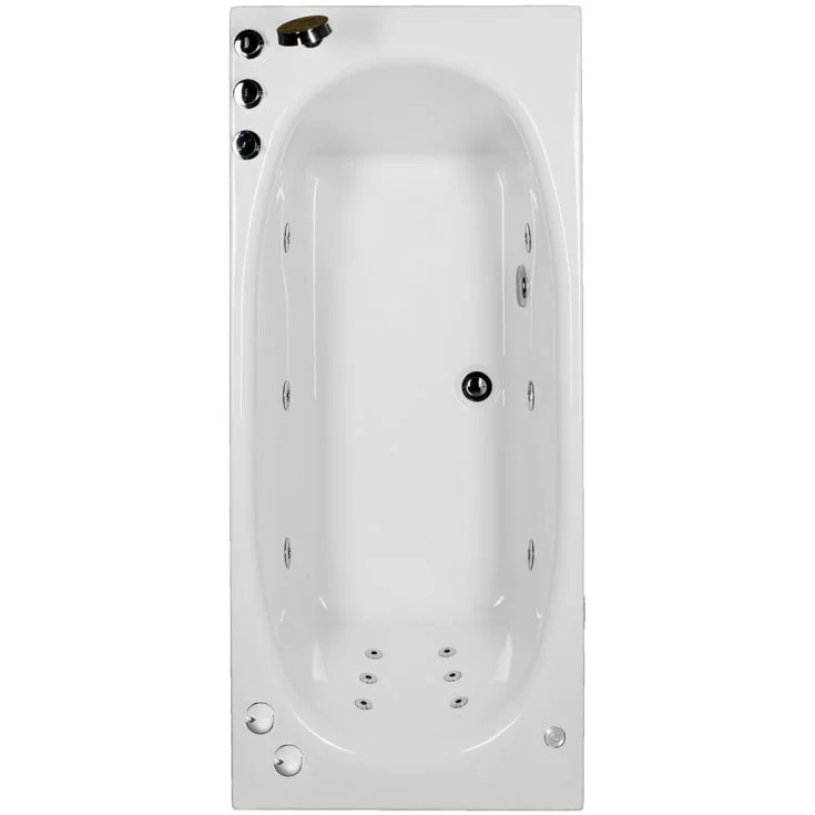 Bathlife Fridfull boblebad intro 150 cm, høyre, hvit | 40573533 Bathlife Fridfull boblebad intro 150 cm, høyre, hvit | 40573533