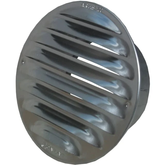 Fresh ytterveggsrist, Ø100 mm, Ø130 mm flange, aluminium | 440111 Fresh ytterveggsrist, Ø100 mm, Ø130 mm flange, aluminium | 440111