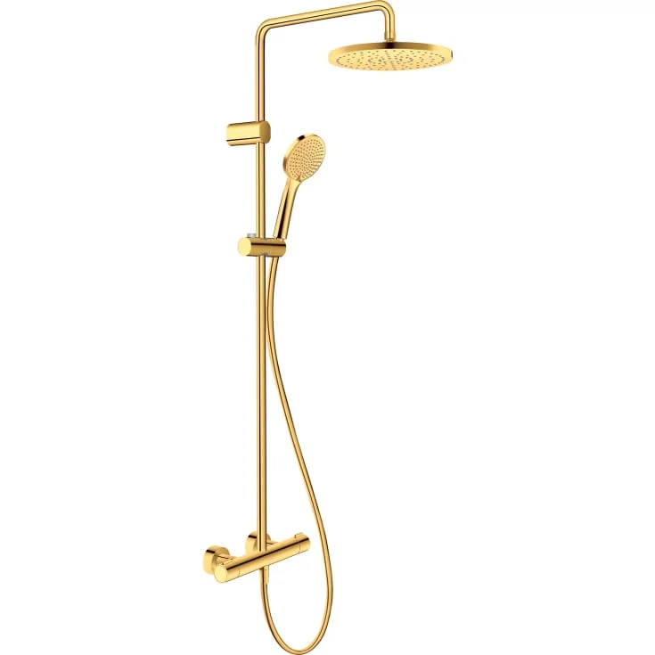 Duravit dusjsystem, gull | TH4282008034