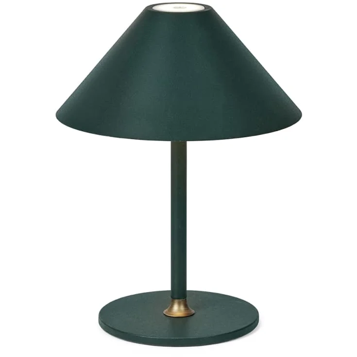 Halo Design Hygge oppladbar bordlampe, H20 cm, mørkegrønn | 800827 Halo Design Hygge oppladbar bordlampe, H20 cm, mørkegrønn | 800827