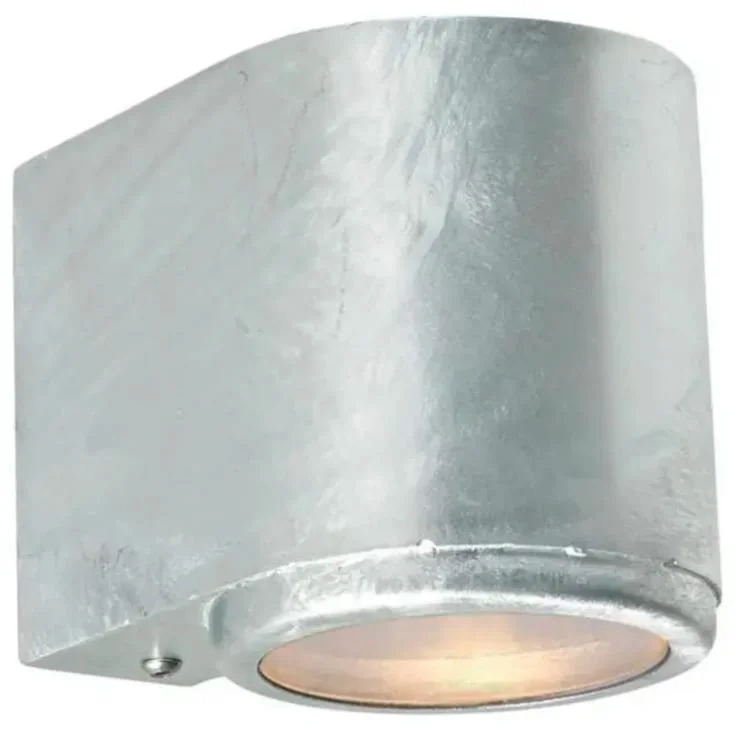 Norlys Mandal 1373 vegglampe, 3,9W, LED, GU10, IP44, galvanisert | 3101945