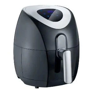 Airfryer 1500W 3,2L svart/sølv v:9751413 Airfryer 1500W 3,2L svart/sølv v:9751413