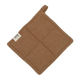 Vide grytelapp 20×20 cm cognac v:7672916
