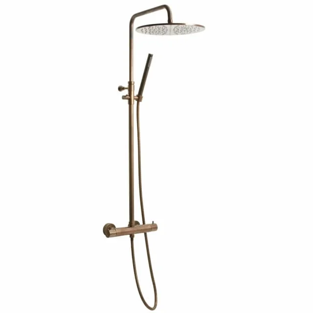 Lavabo Argo dusjsett, brunert messing | 53044BR