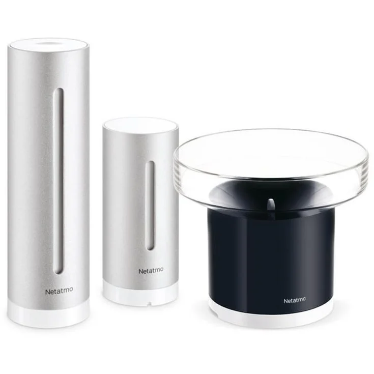 Netatmo smart værstasjon med regnmåler | NBU-NWS-NRG-EU