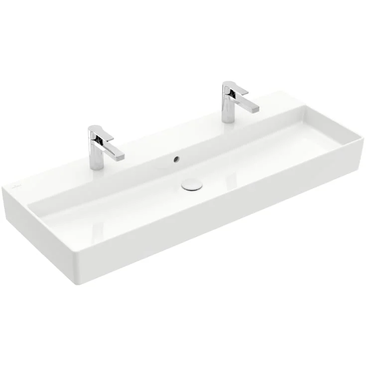Villeroy & Boch Memento møbelservant, 120x47 cm, med CeramicPlus, hvit | 4A22CKR1