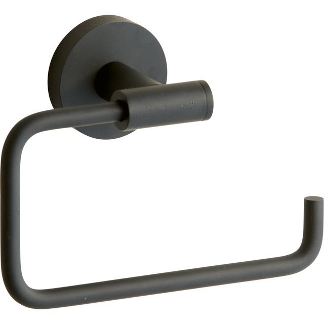 Lavabo Luna dorullholder, matt sort | 57062