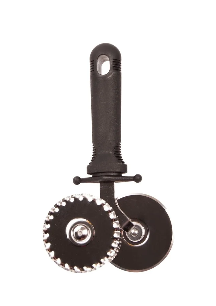 Bakehjul rett/riflet 6cm v:2881991 Bakehjul rett/riflet 6cm v:2881991
