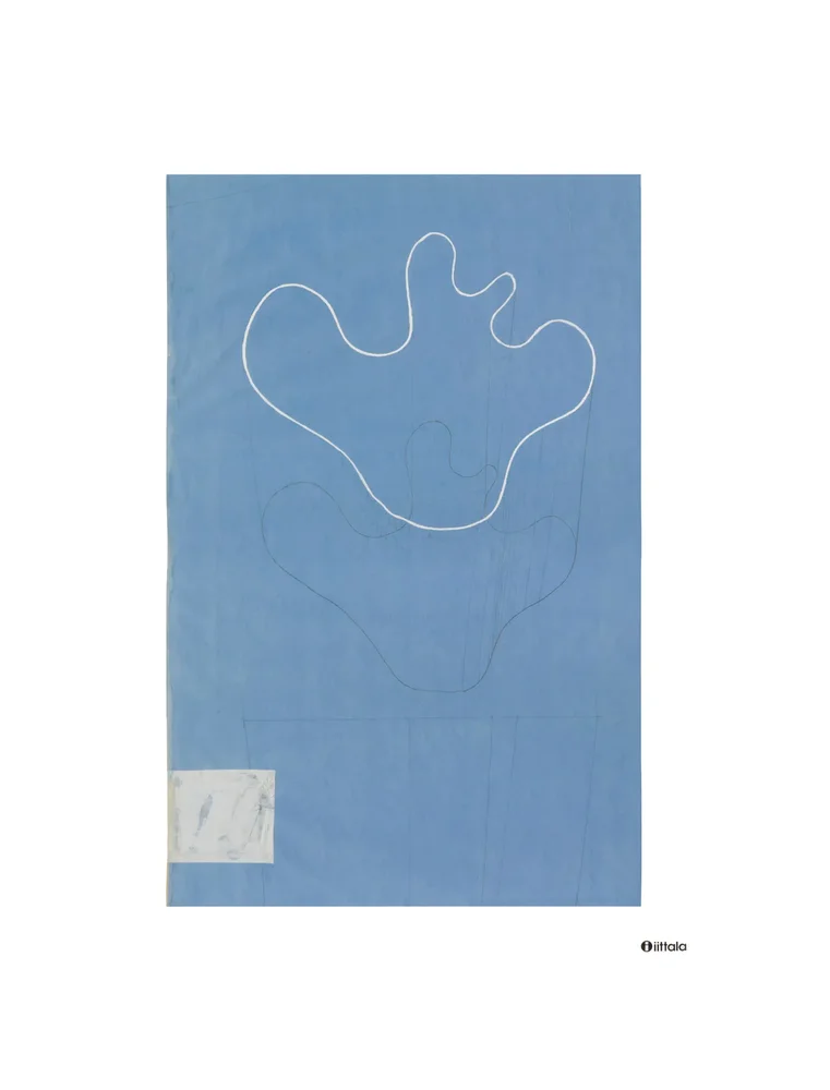 Aalto art Sketch blue plakat v:3442921 Aalto art Sketch blue plakat v:3442921