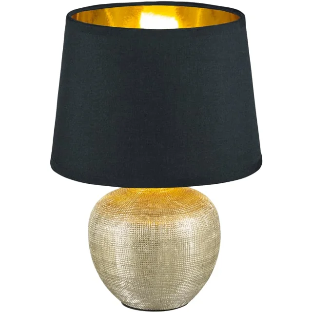 Trio Lighting Luxor bordlampe, gull, 26 cm | R50621079 Trio Lighting Luxor bordlampe, gull, 26 cm | R50621079