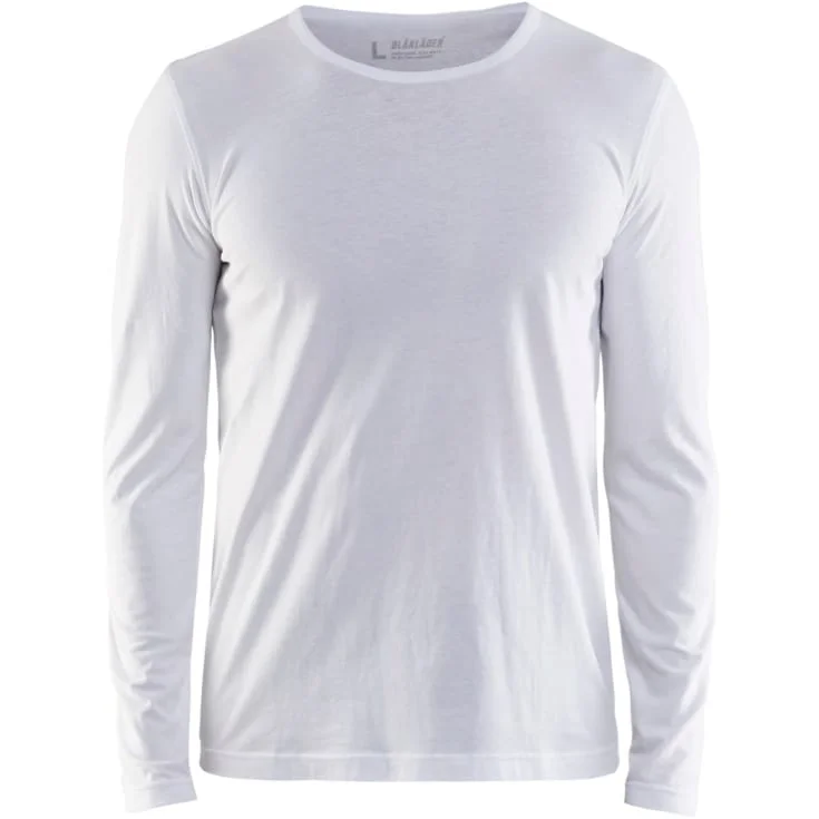Blåkläder Workwear 35001 langermet t-skjorte, hvit, str. 3XL | 3500-1042-1000_3XL