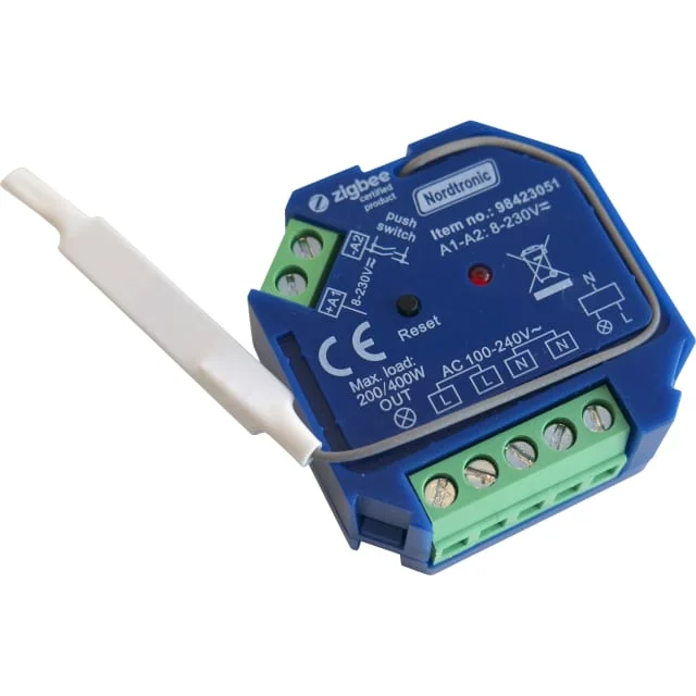Nordtronic Box Relay Zigbee, innebygd relé | 98423051