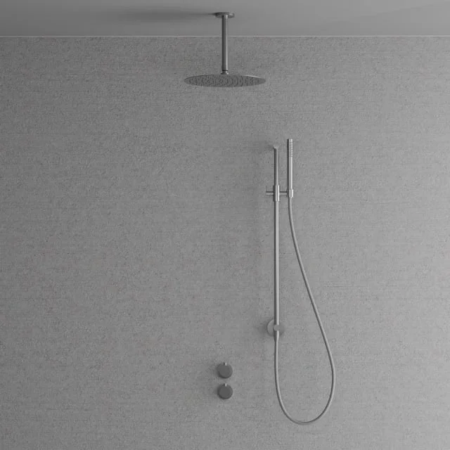 Scandtap Harmonized 5z dusjsett, børstet stål | 21090